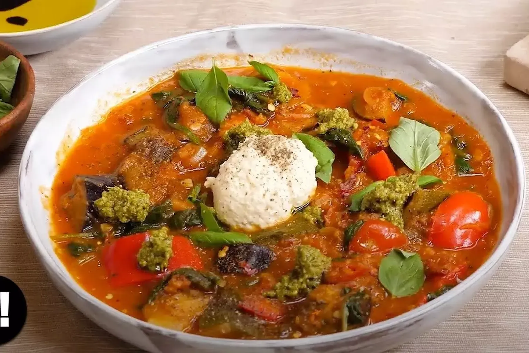Vegan Ratatouille Soup Bosh TV