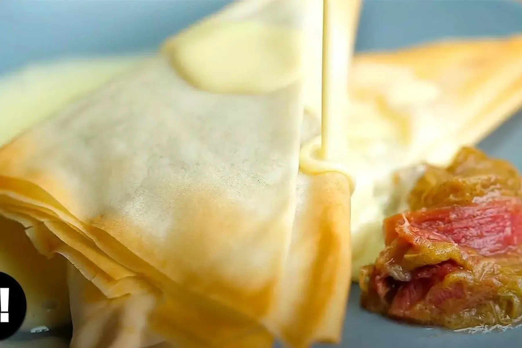 Vegan Rhubarb & Custard Samosas Bosh TV