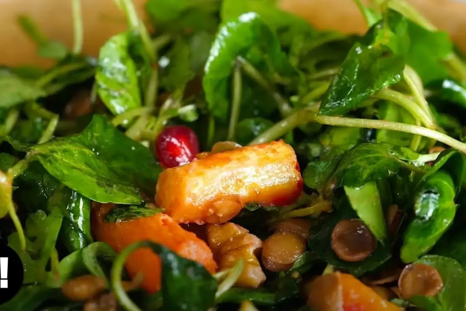 Vegan Roast Veggie & Lentil Salad Bosh TV
