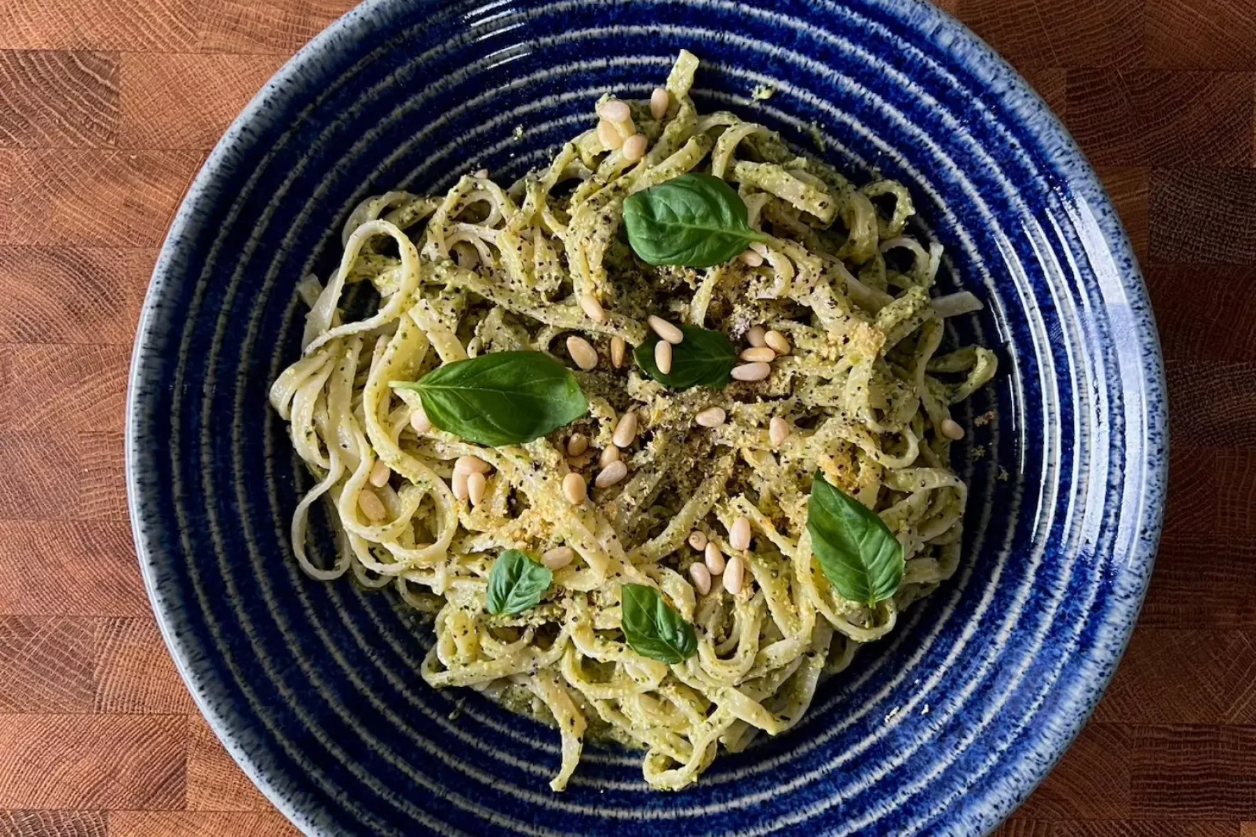 Vegan Roasted Courgette Pesto Pasta Bosh TV