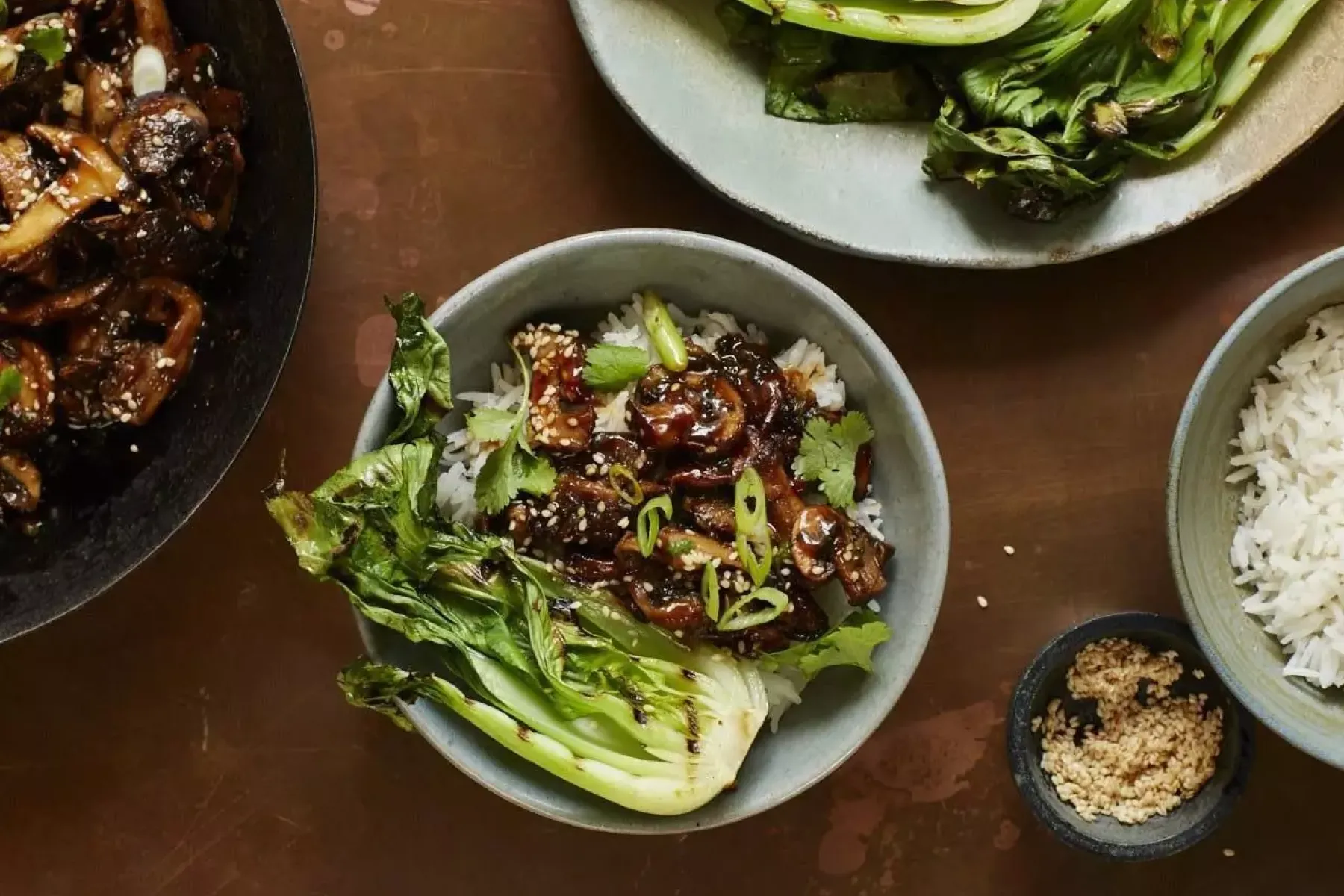 Vegan Speedy Hoisin Mushrooms  Bosh TV