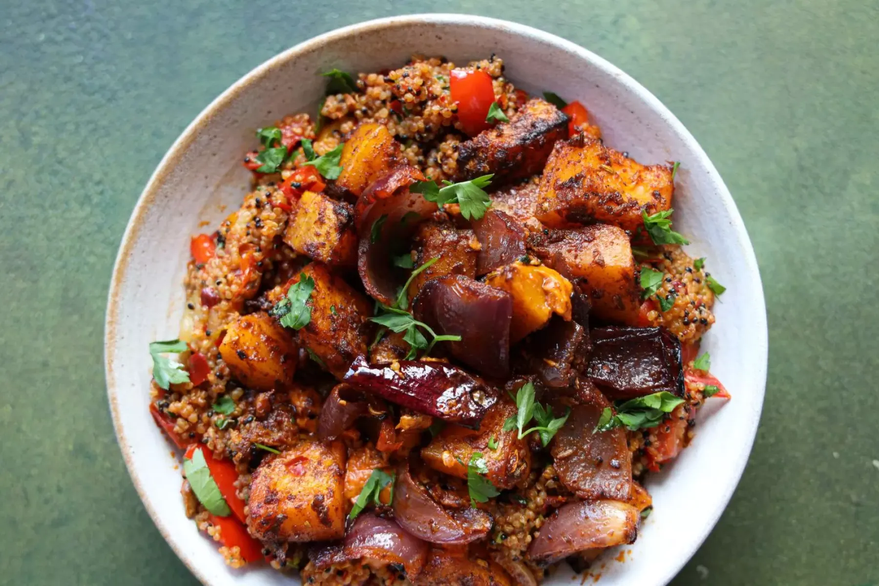 Vegan Speedy Squash Bowl  Bosh TV