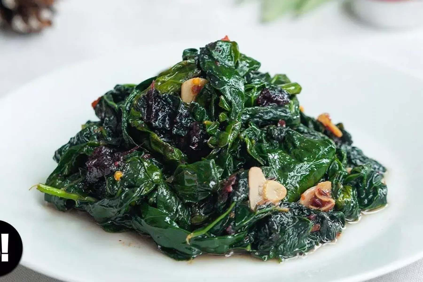 Vegan Spiced Cranberry Cavolo Nero Bosh TV