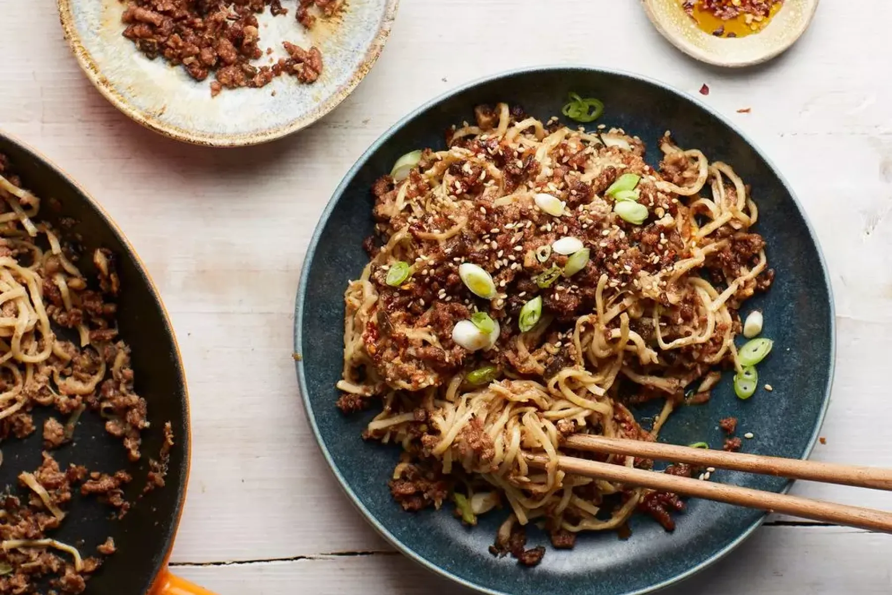 Vegan Spicy Dan Dan Noodles  Bosh TV