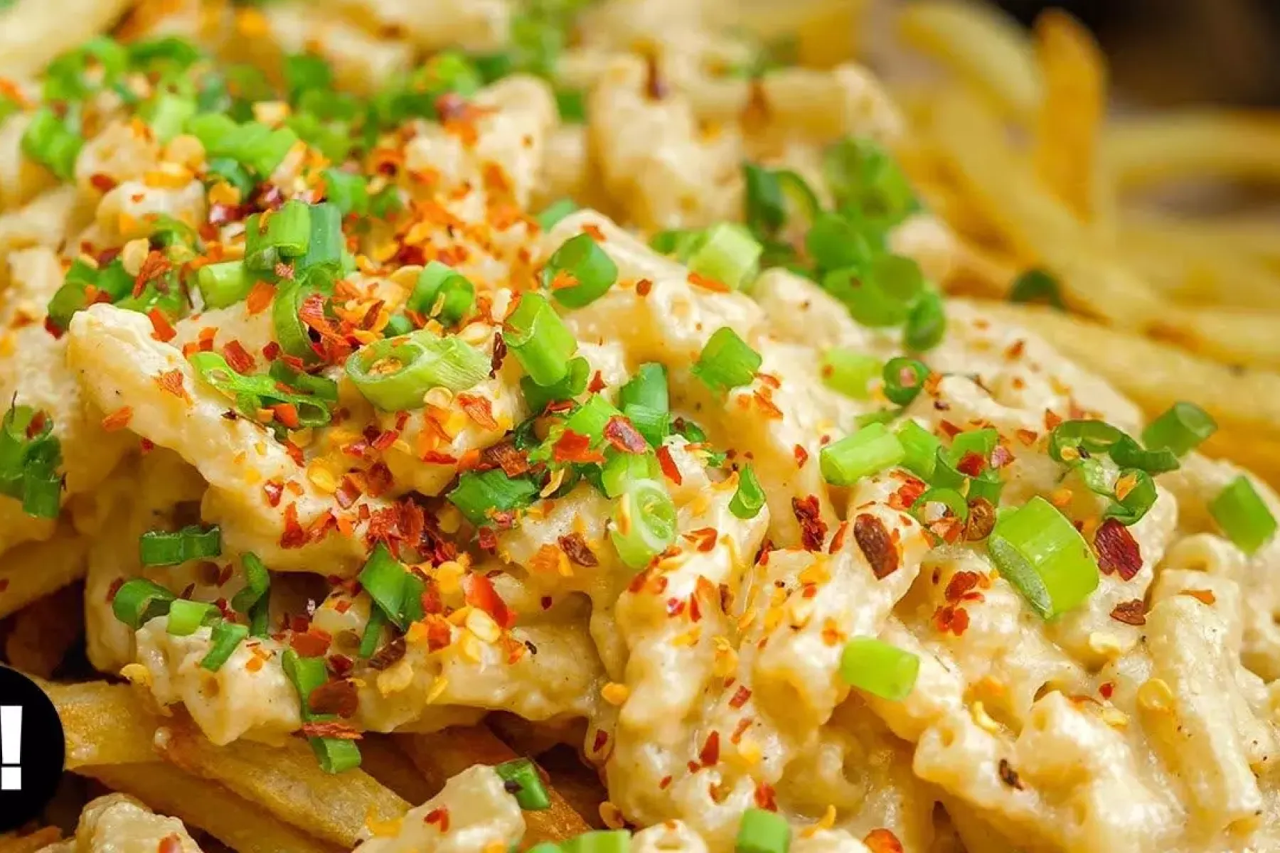 Vegan Spicy Mac & Cheese Fries  Bosh TV