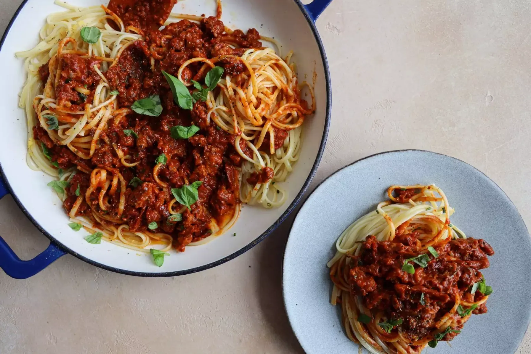 Vegan Spicy Sausage & Red Pepper Linguine Bosh TV