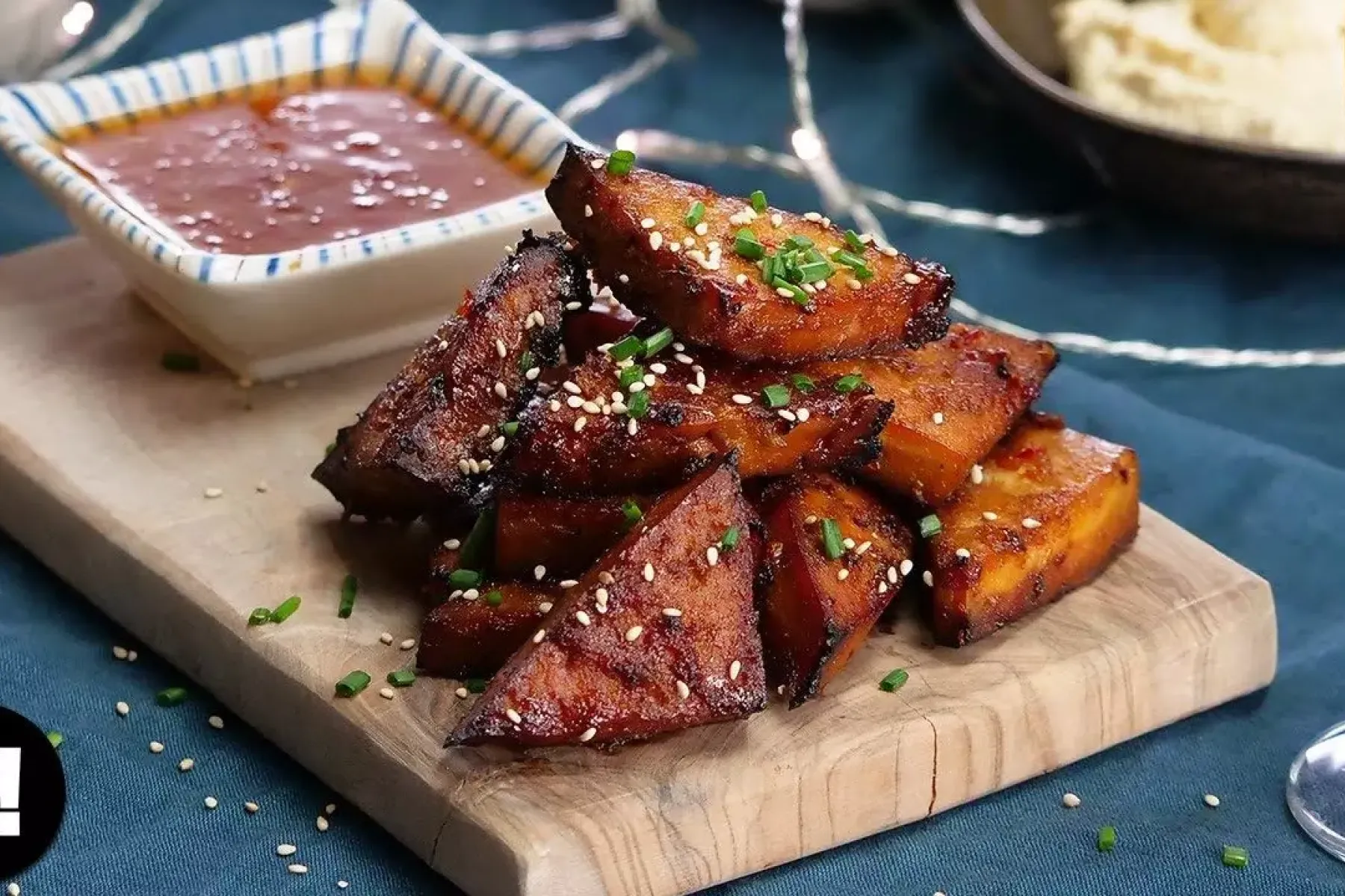 Vegan Sticky Ginger Glazed Tofu Bosh TV