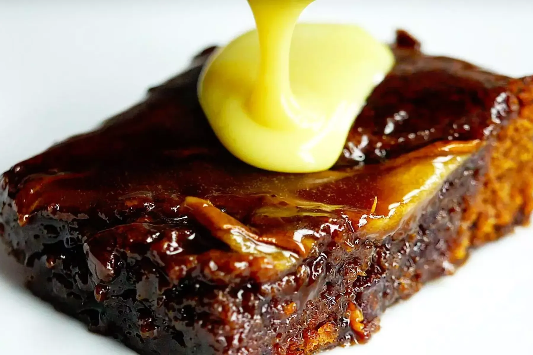 Vegan Sticky Toffee Pear Pudding Bosh TV