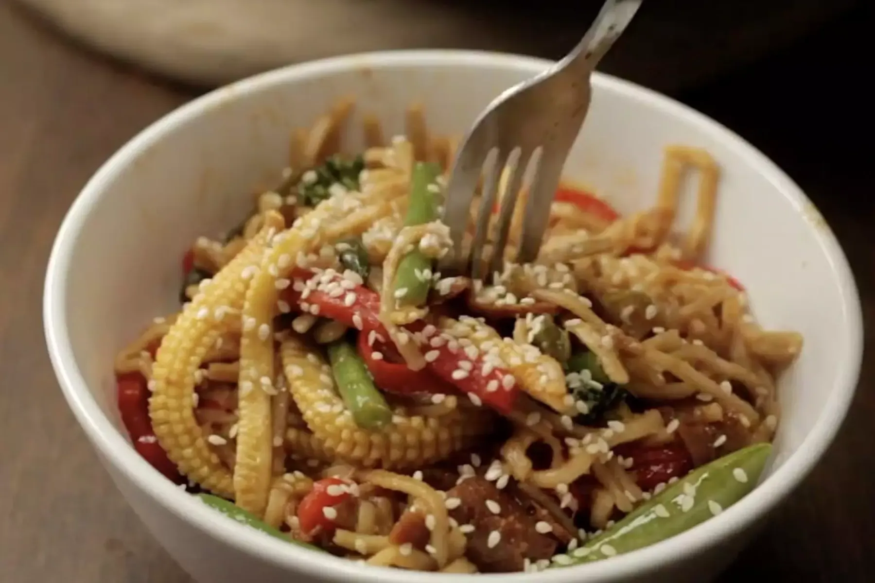 Vegan Ten Veg Hoisin Noodles Bosh TV