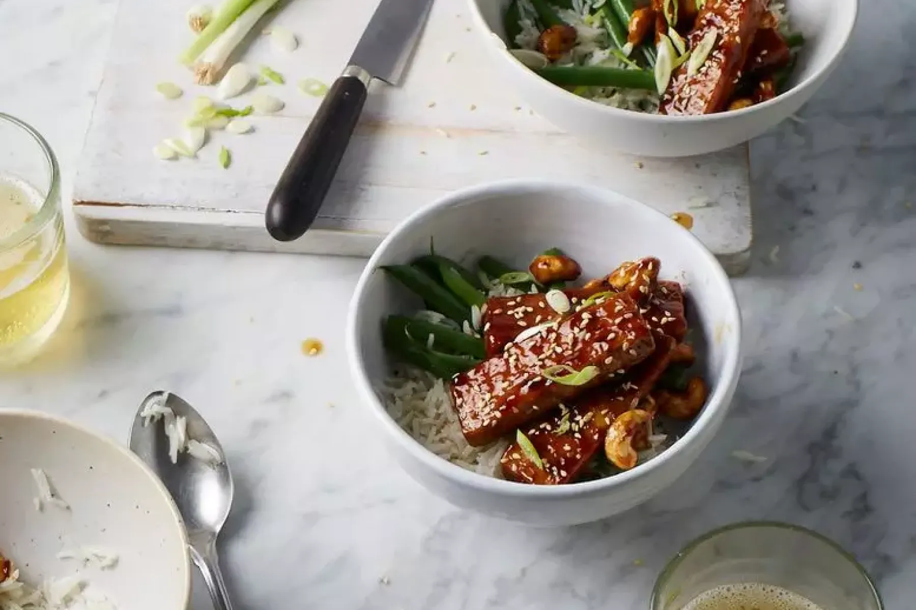 Vegan Teriyaki Tempeh Bosh TV