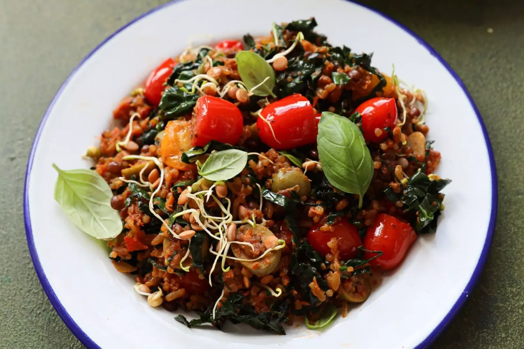Vegan Totally Tomato Grains Bosh TV