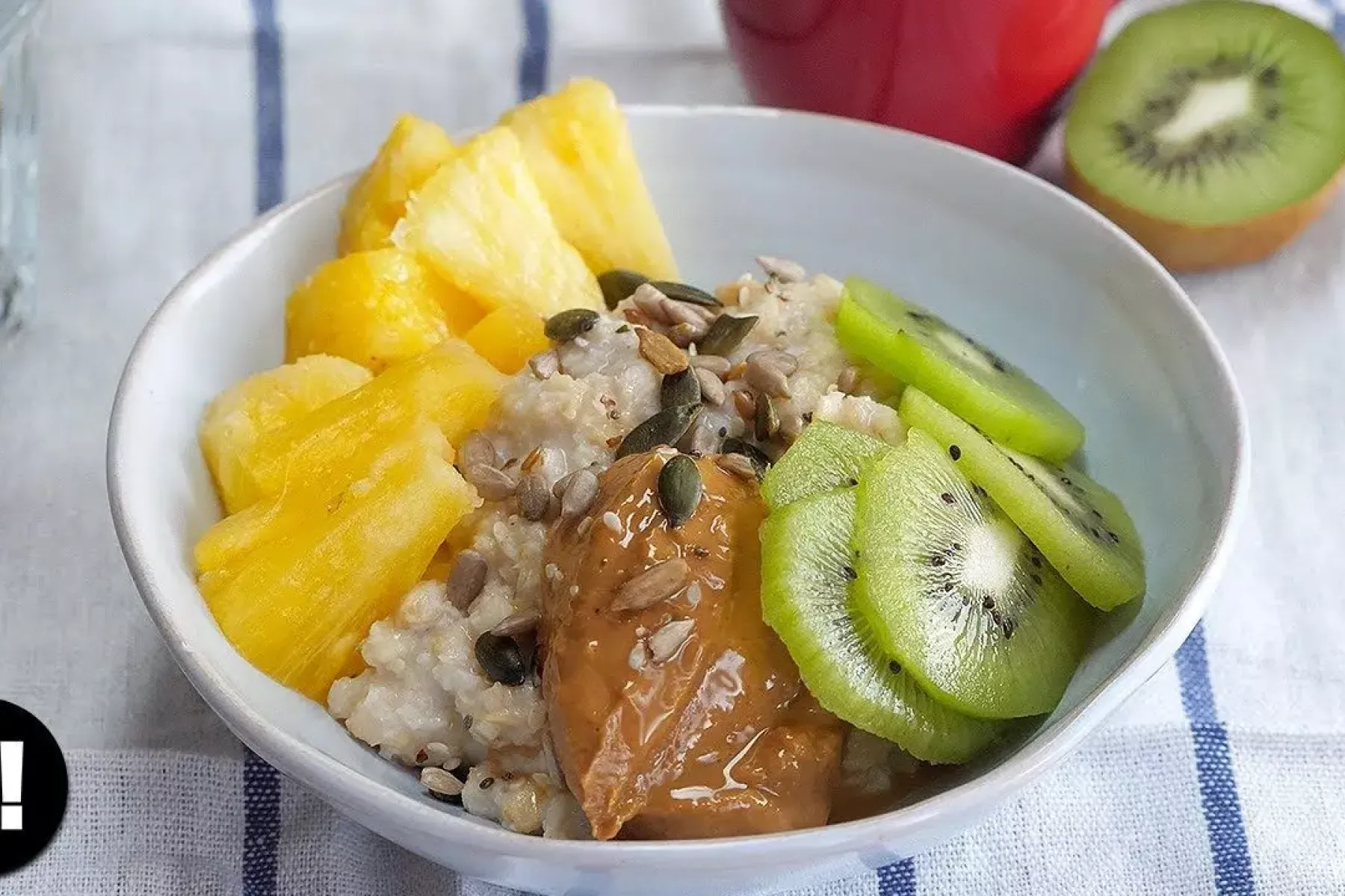 Vegan Tropical Porridge Bosh TV