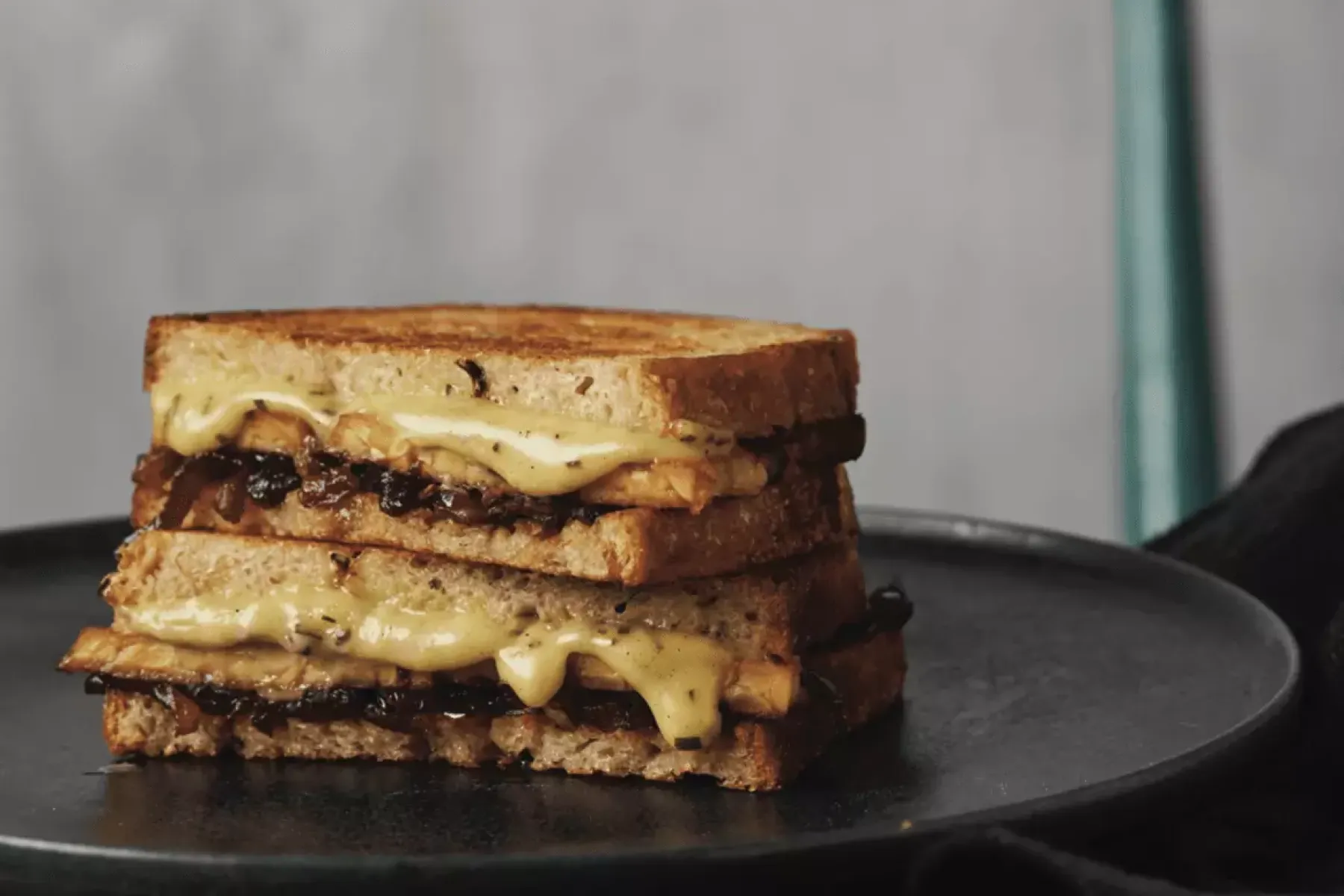 Vegan Vegan 'Bacon' Cheese Toastie Bosh TV