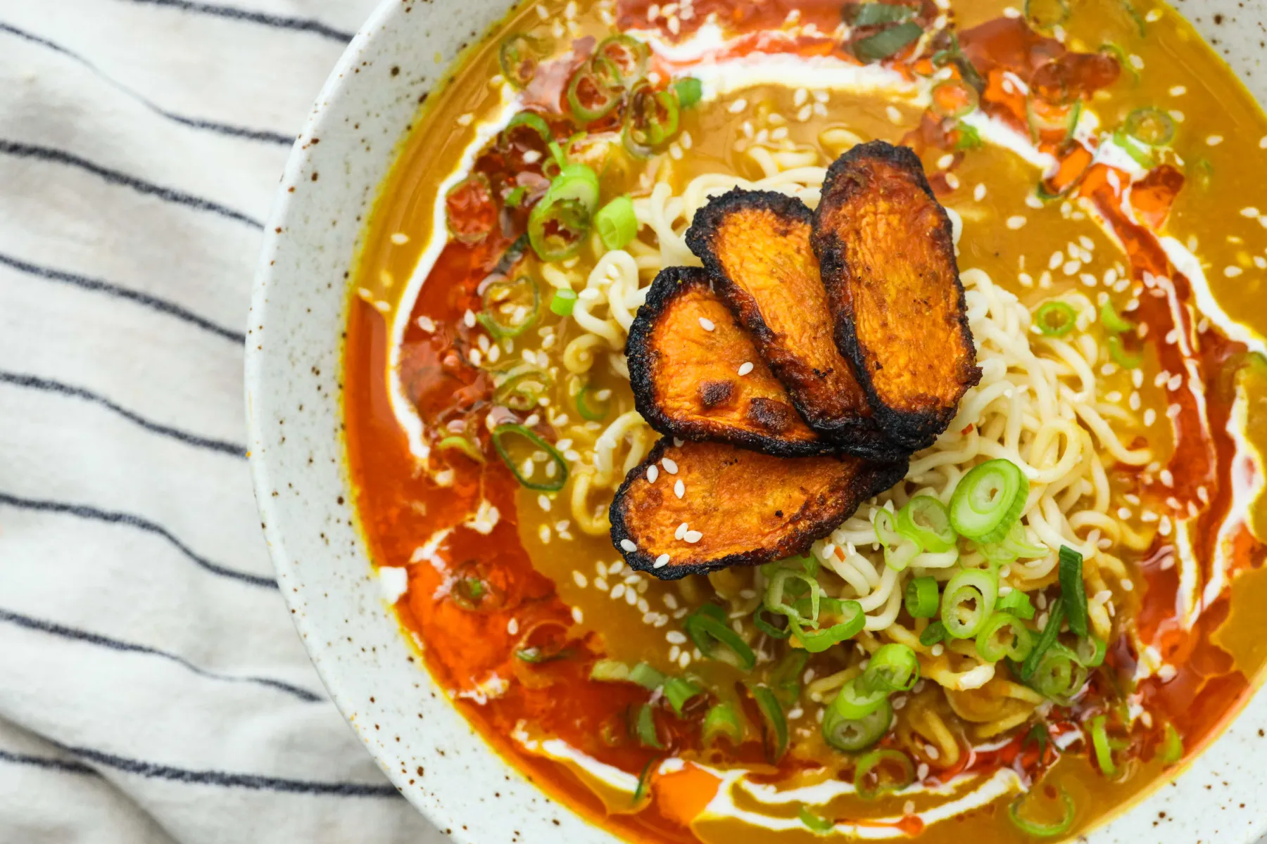 Carrot And Coriander Noodle Soup
