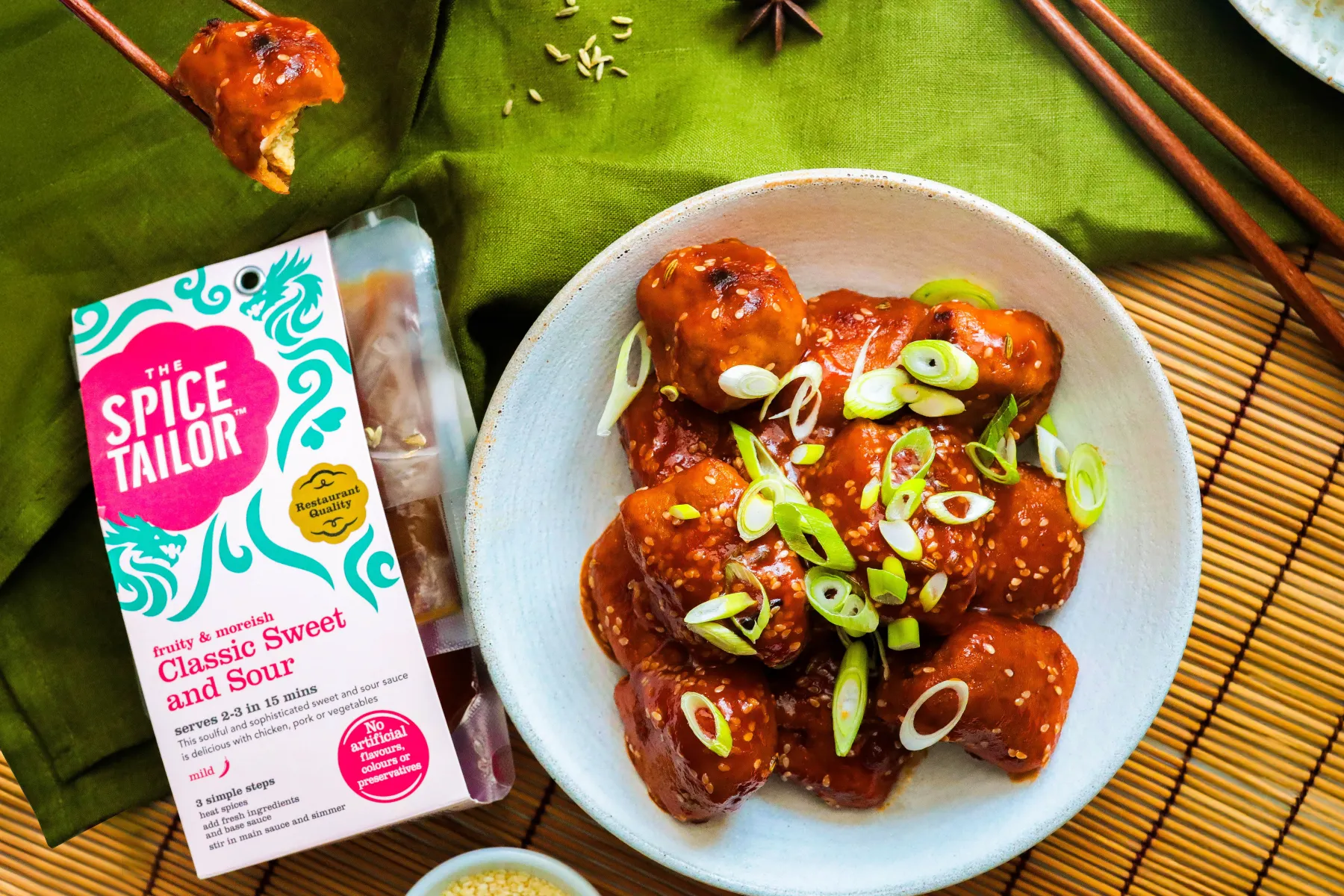 Classic Sweet and Sour - Tofu Balls