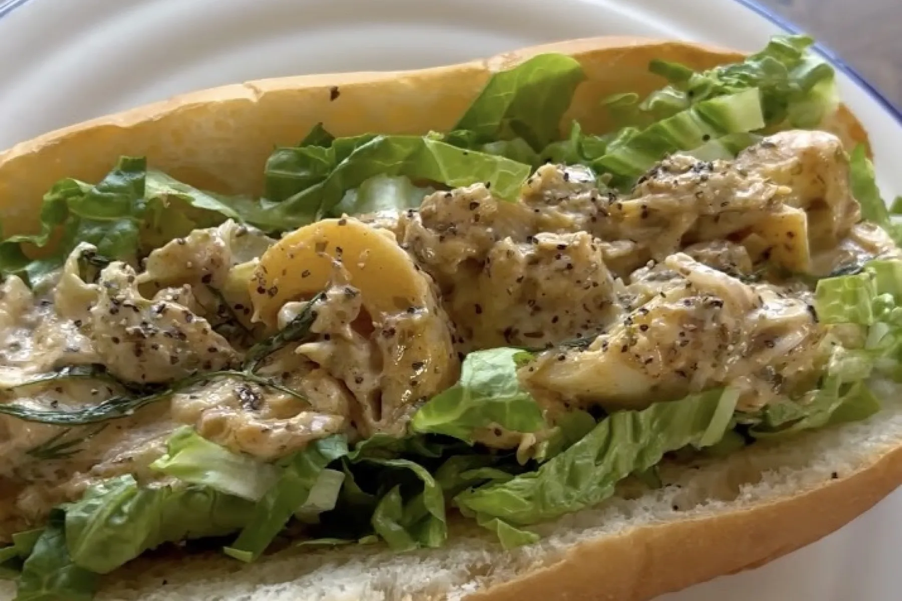 Plant-based Lobster Roll