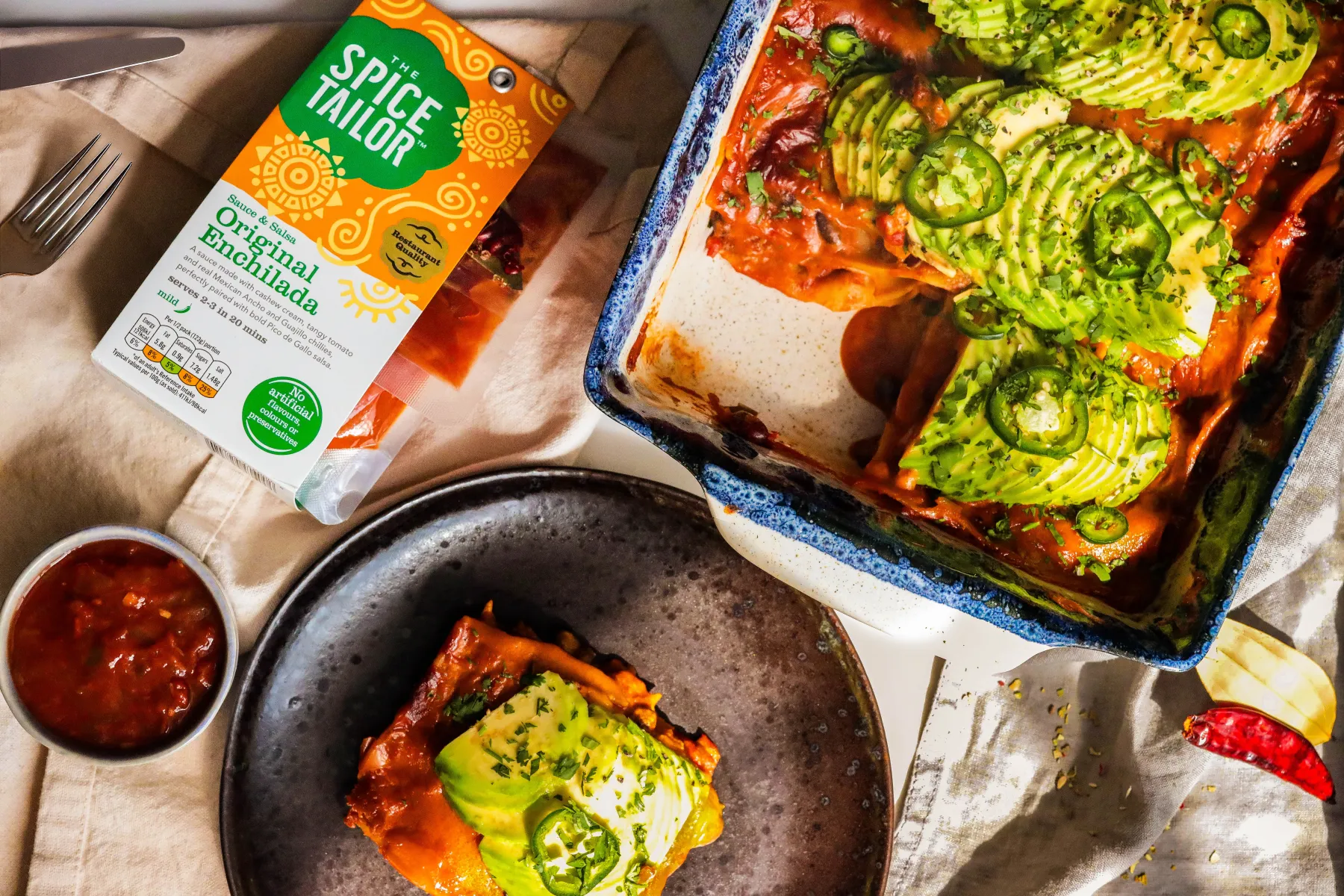 Original Enchilada - The Spice Tailor
