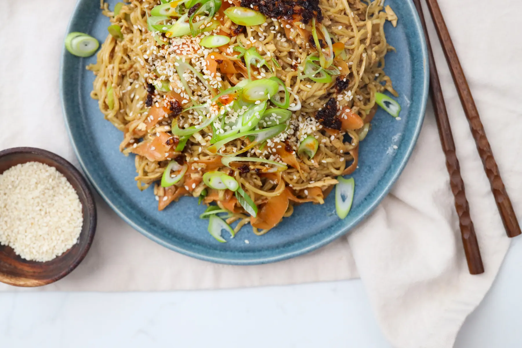 Smoke And Spice Tofu Noodles