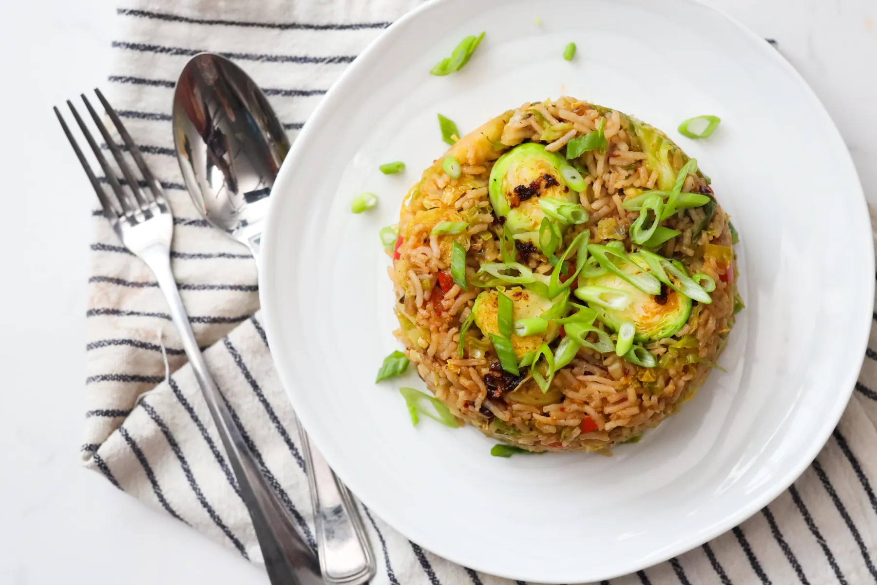 Brussel Sprout Fried Rice