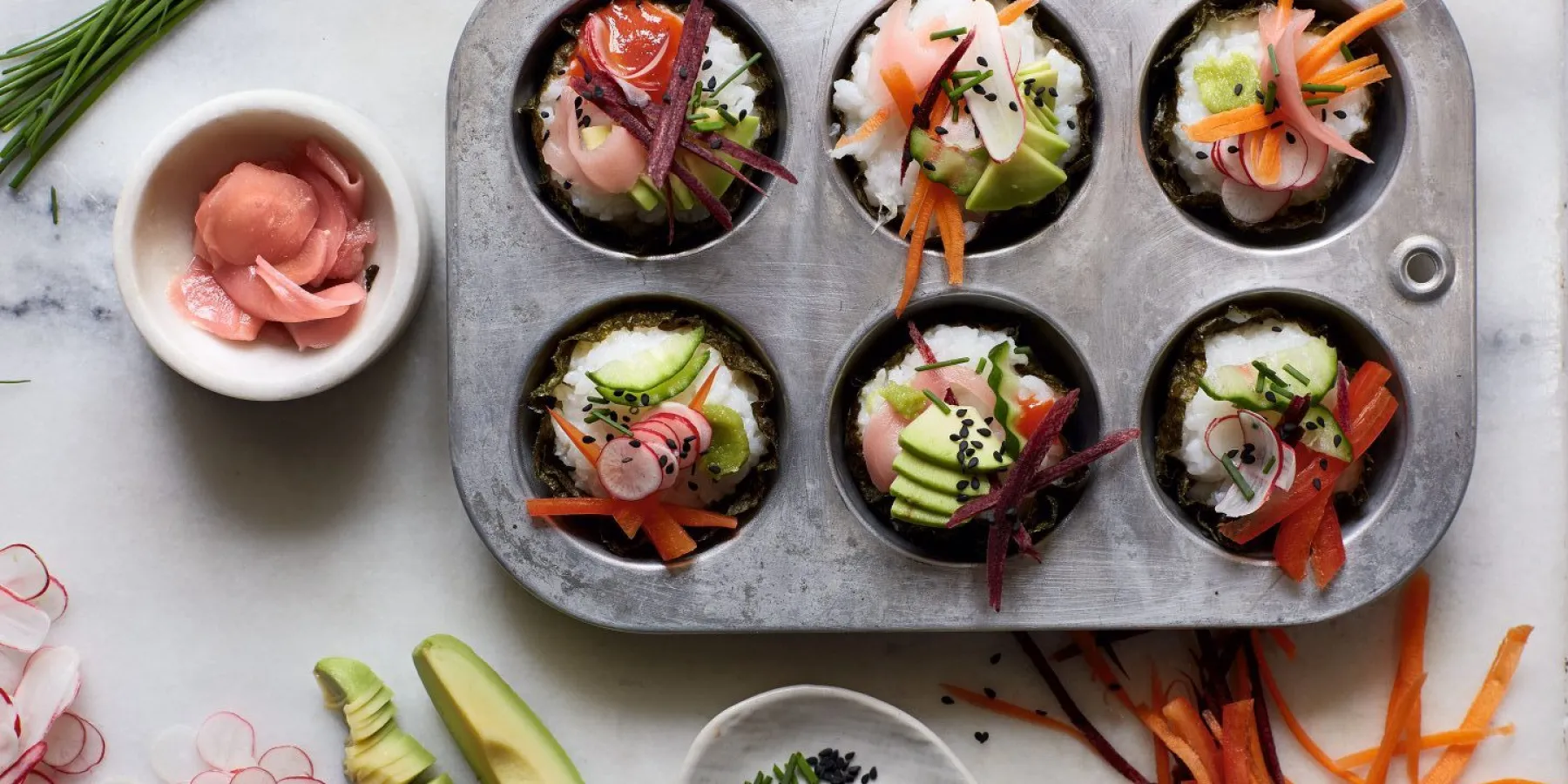 Mercy for Animals X BOSH! Sushi Cupcakes