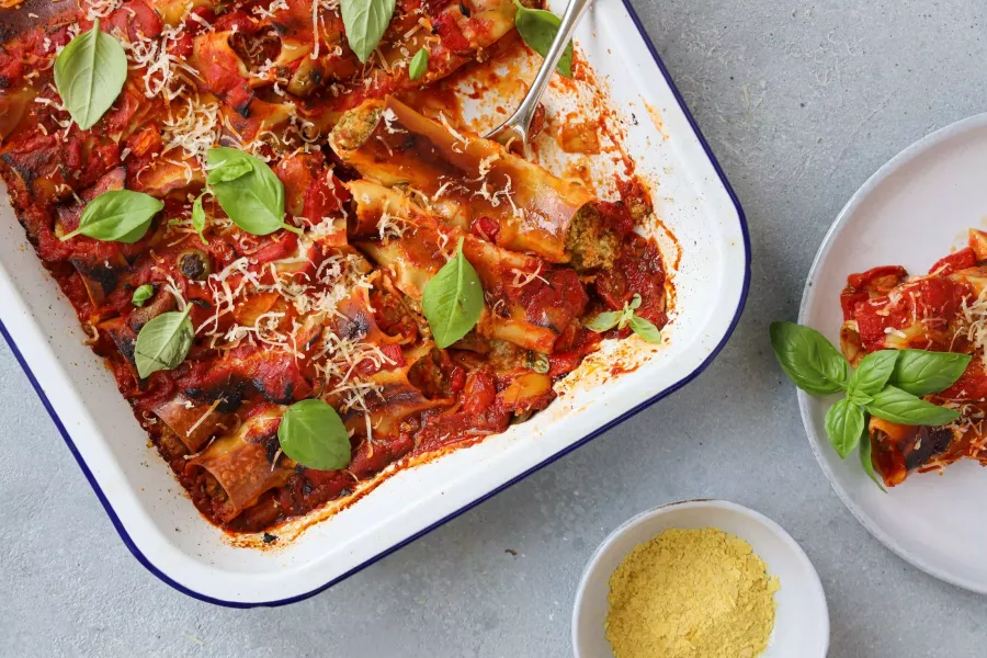 Vegan Antipasti Cannelloni Bosh TV