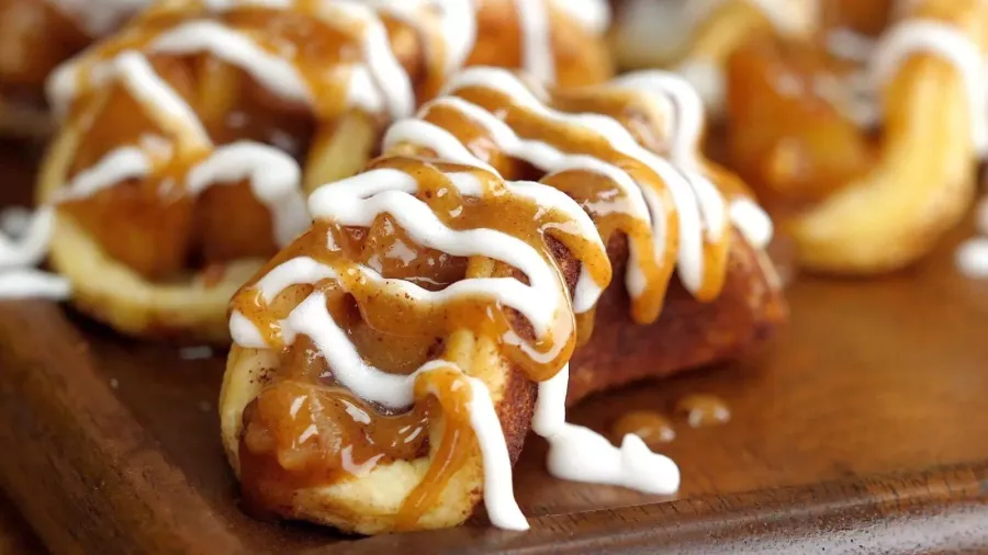 Vegan Apple Pie Tacos Bosh TV