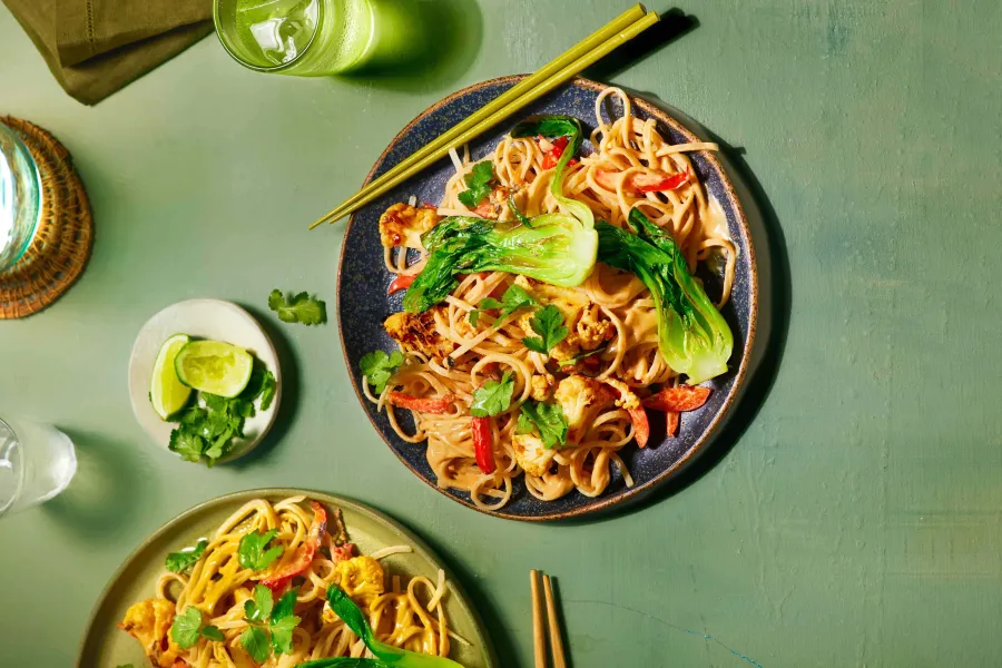Vegan BOSH! X GRUBBY Crunchy Bang Bang Satay Stir Fry BOSHTV