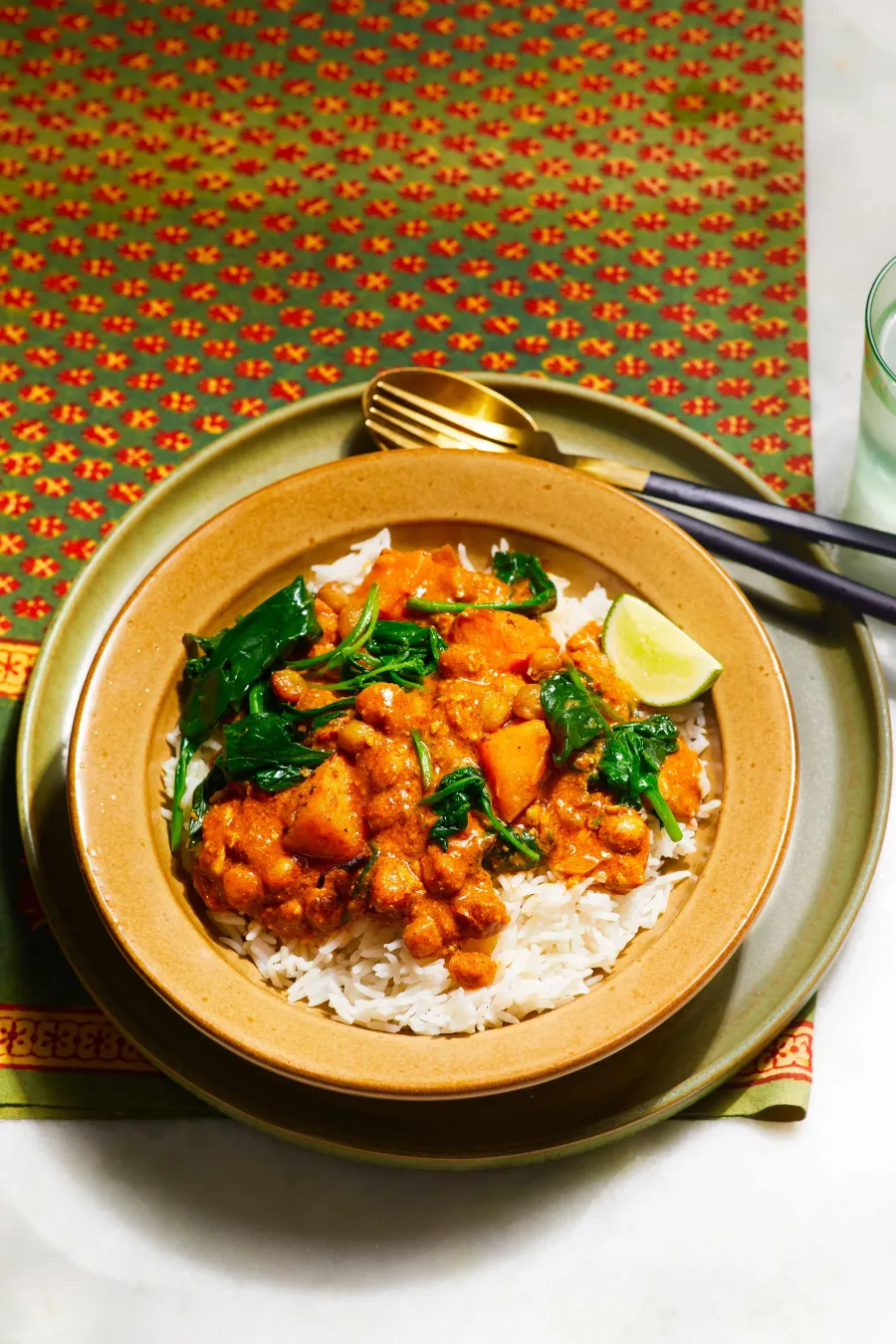 Vegan BOSH! x GRUBBY Creamy Cashew & Sweet Potato Korma Curry BOSHTV