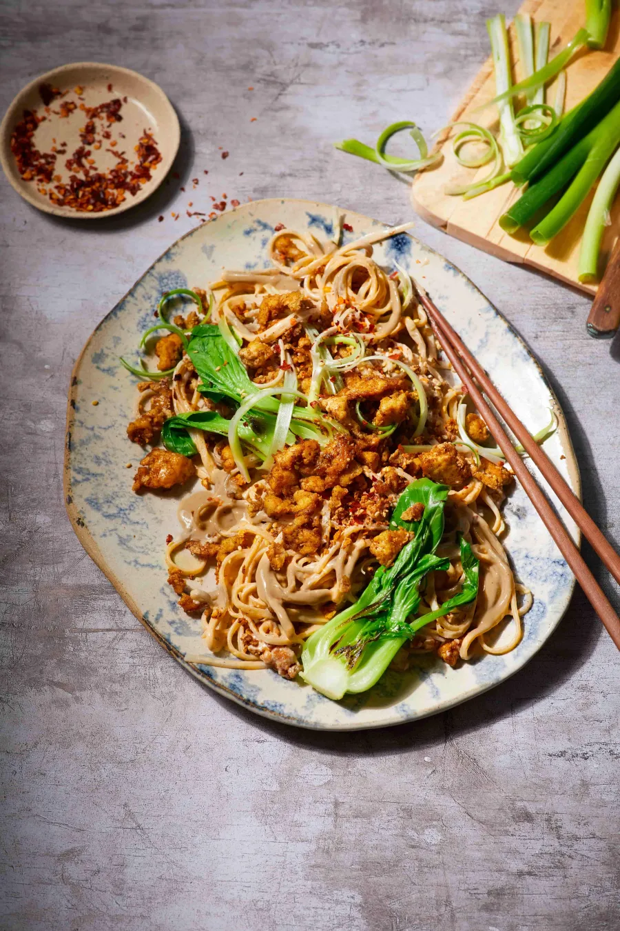 Vegan BOSH! x GRUBBY DanDan Noodles BOSHTV