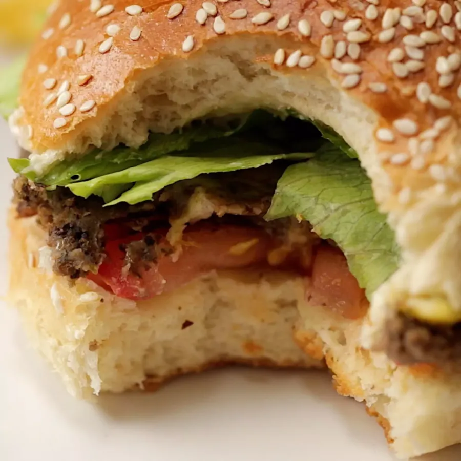 Vegan Bad Boy Black Bean Burger Bosh TV