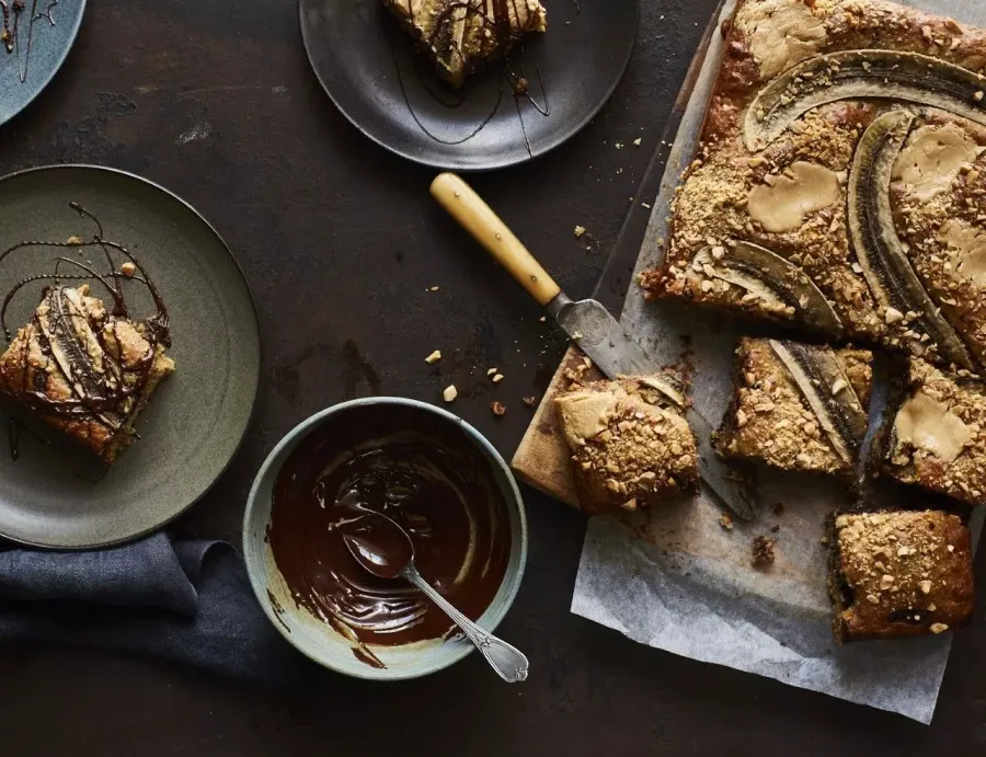 Vegan Banana Bread Blondies Bosh TV