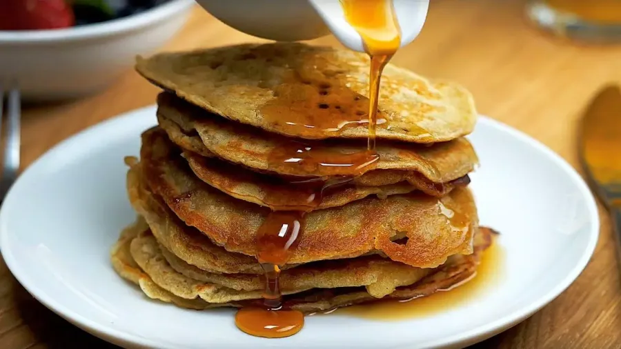 Vegan Banana Custard Pancakes Bosh TV