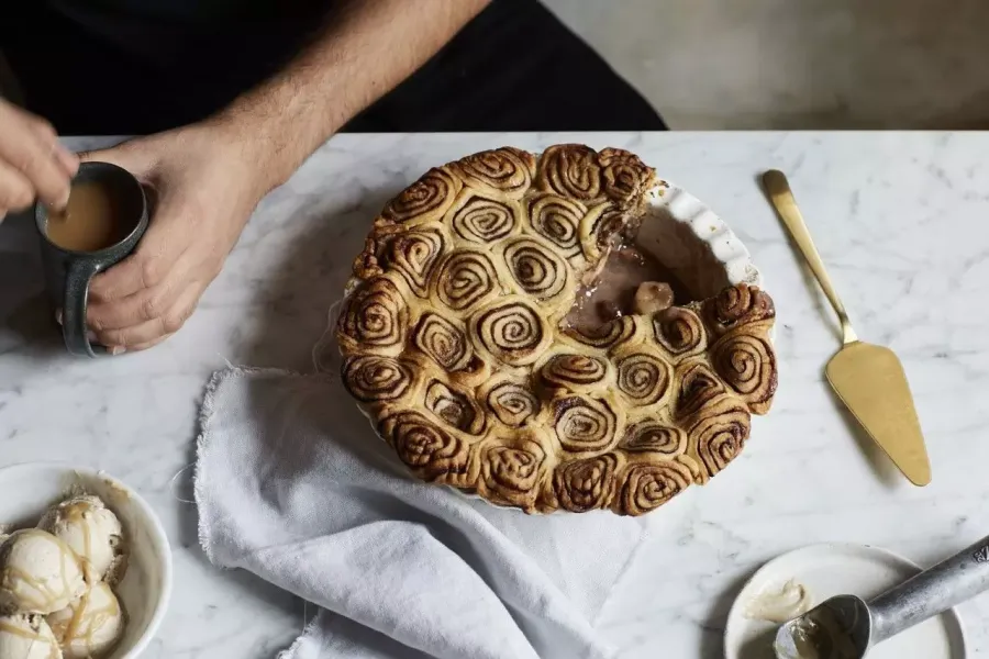 Vegan Banoffee Chocolate Swirl Pie Bosh TV