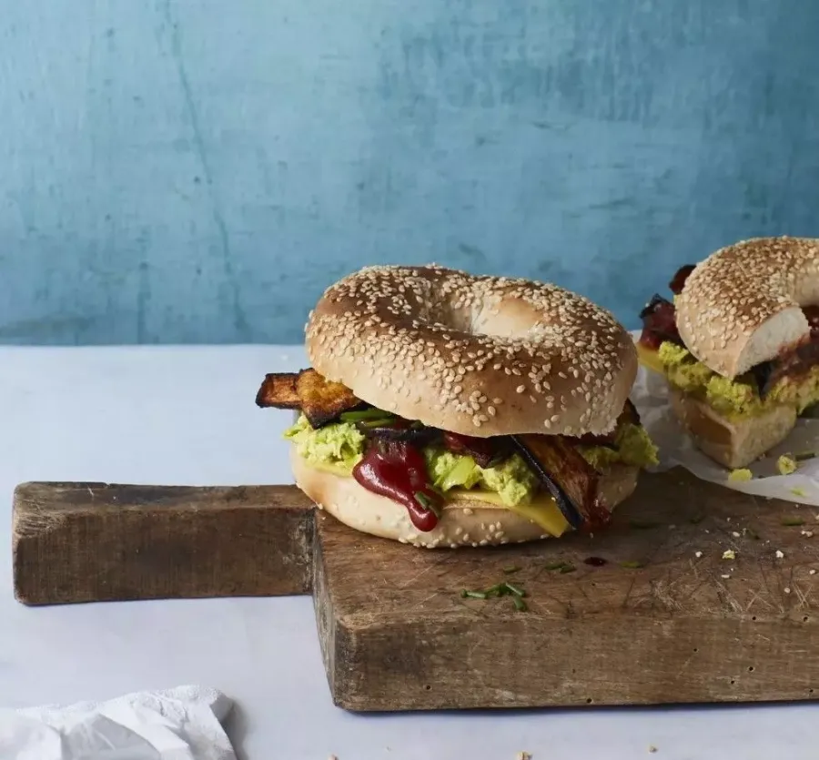 Vegan Big BOSH! Breakfast Bagel Bosh TV