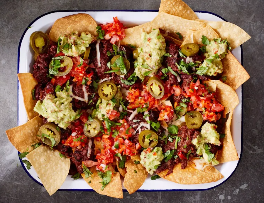 Vegan Big Bad Chilli Nachos Bosh TV