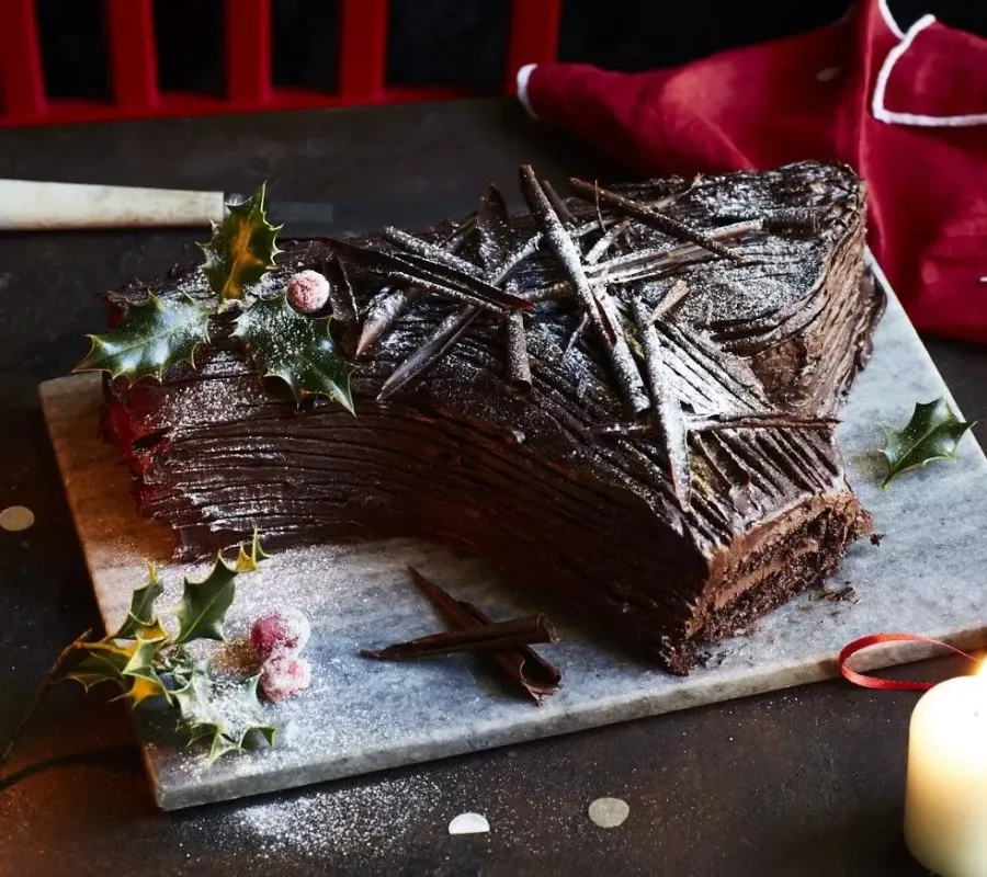 Vegan Big Bosh Yule Log Bosh TV