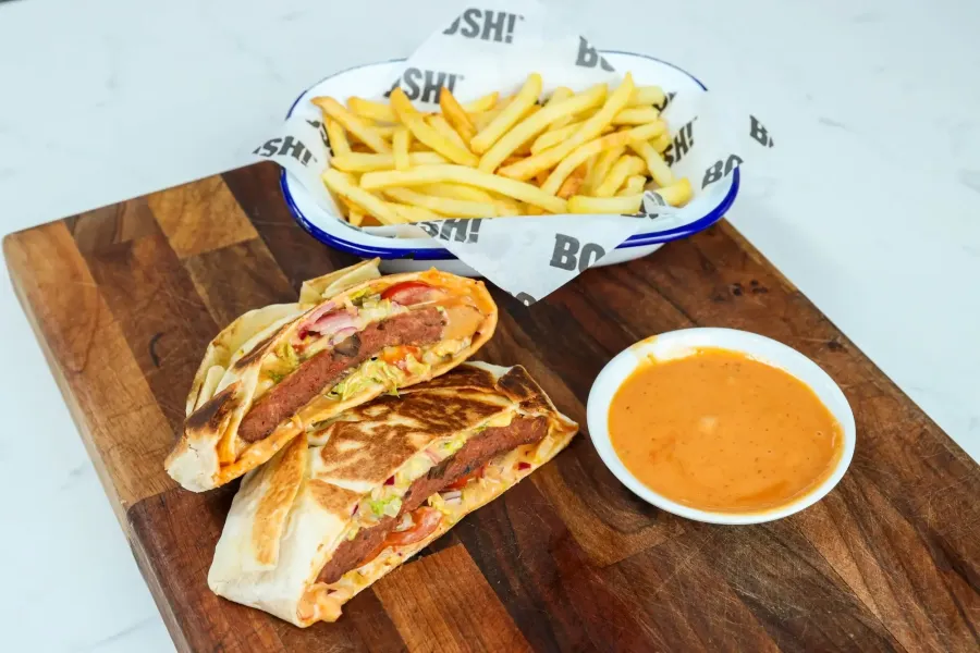 Vegan Big Mac Crunchwraps BOSHTV