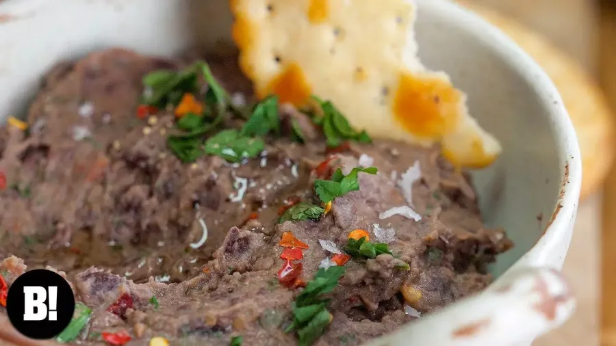 Vegan Black Bean & Sun-dried Tomato Dip Bosh TV
