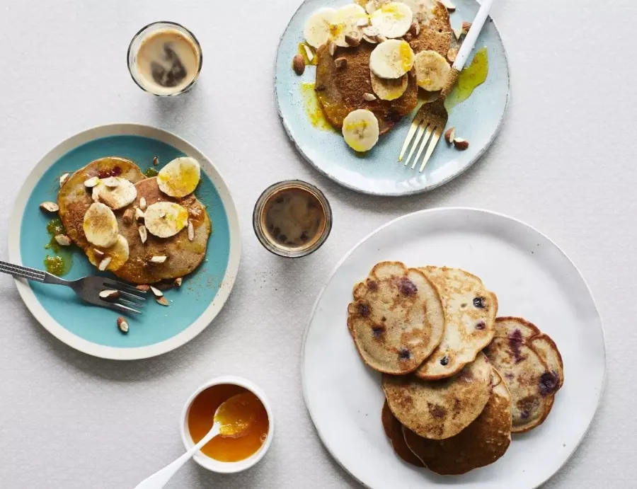 Vegan Blueberry Pancakes  Bosh TV
