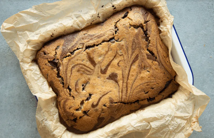 Vegan Brookie (Cookie Brownie) BOSHTV