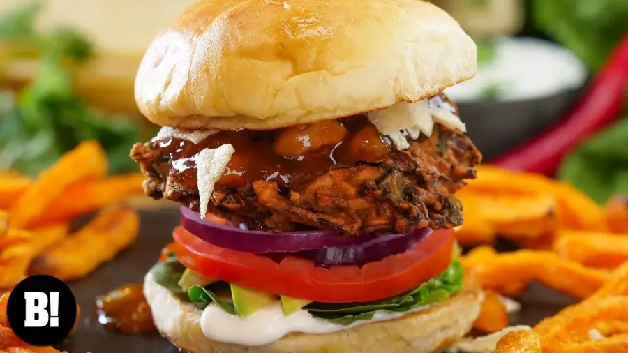 Vegan Burrito Burgers Bosh TV