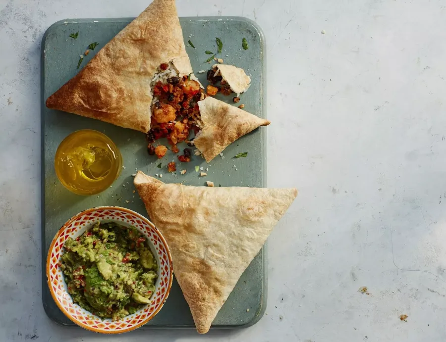 Vegan Burrito Samosas Bosh TV
