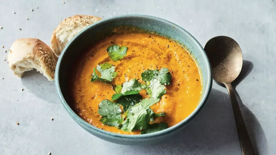 Vegan Carrot & Coriander Soup  Bosh TV