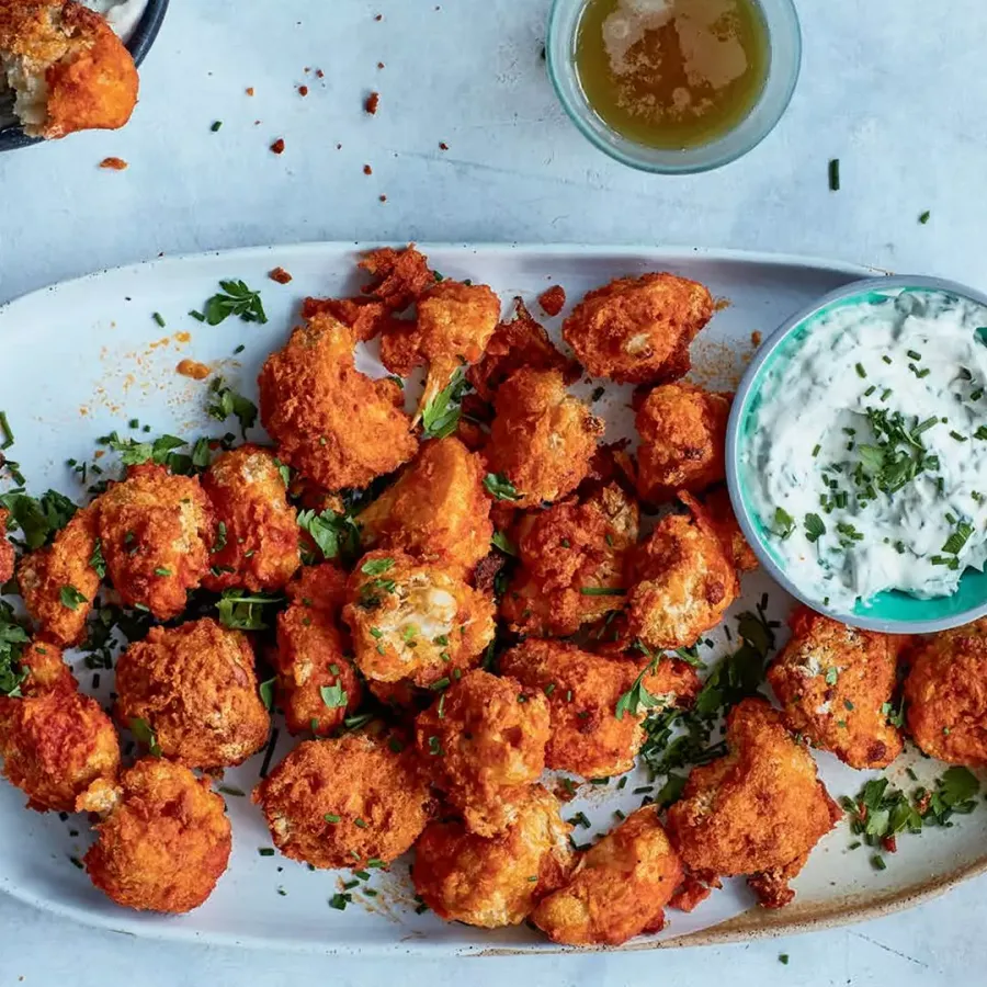 Vegan Cauliflower Buffalo Wings Bosh TV