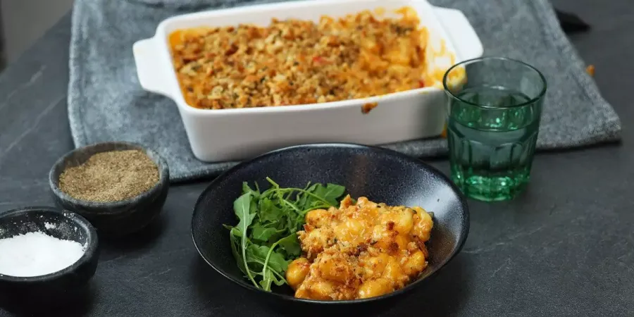 Vegan Cheesy Gnocchi Traybake Bosh TV