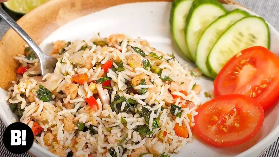 Vegan Chimichurri Rice Bowl Bosh TV