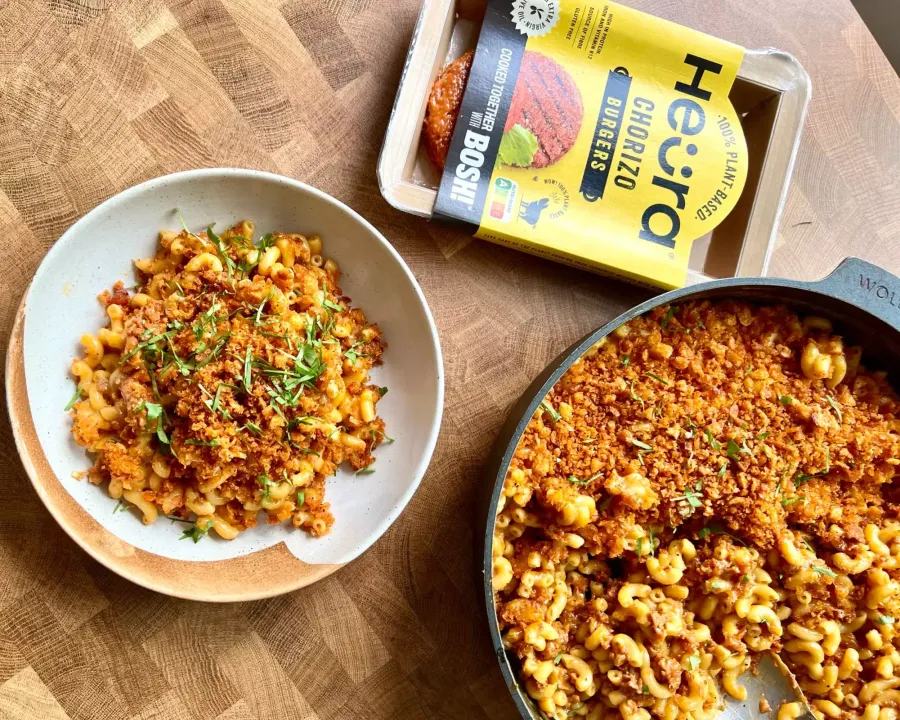 Vegan Chorizo Mac & Cheese Bosh TV