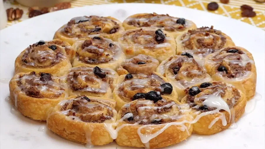 Vegan Cinnamon Swirl Traybake Bosh TV