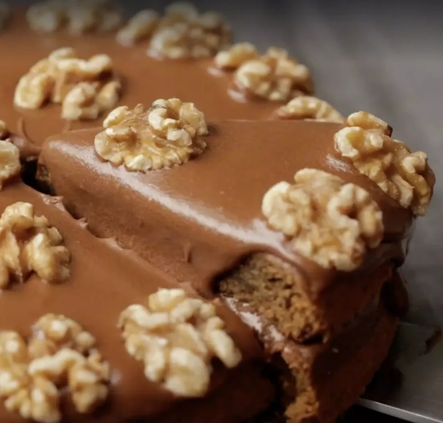 Vegan Coffee & Walnut Cake  Bosh TV