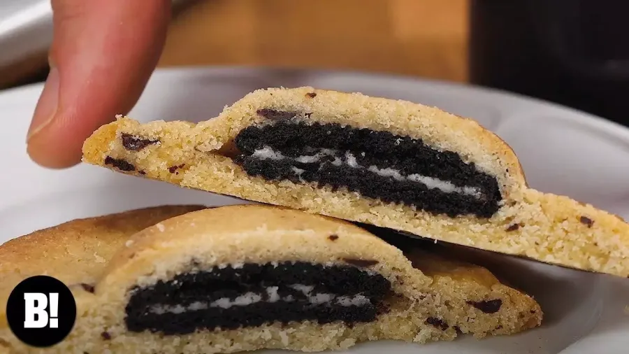 Vegan Cookie Stuffed Cookies Bosh TV